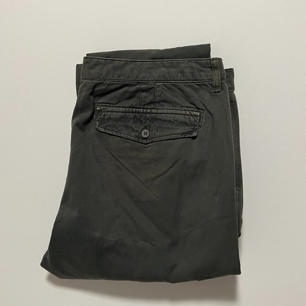 Seven7 Cargo Pants Outdoor Hiking Casual Straight Leg Green Men's size 38x32